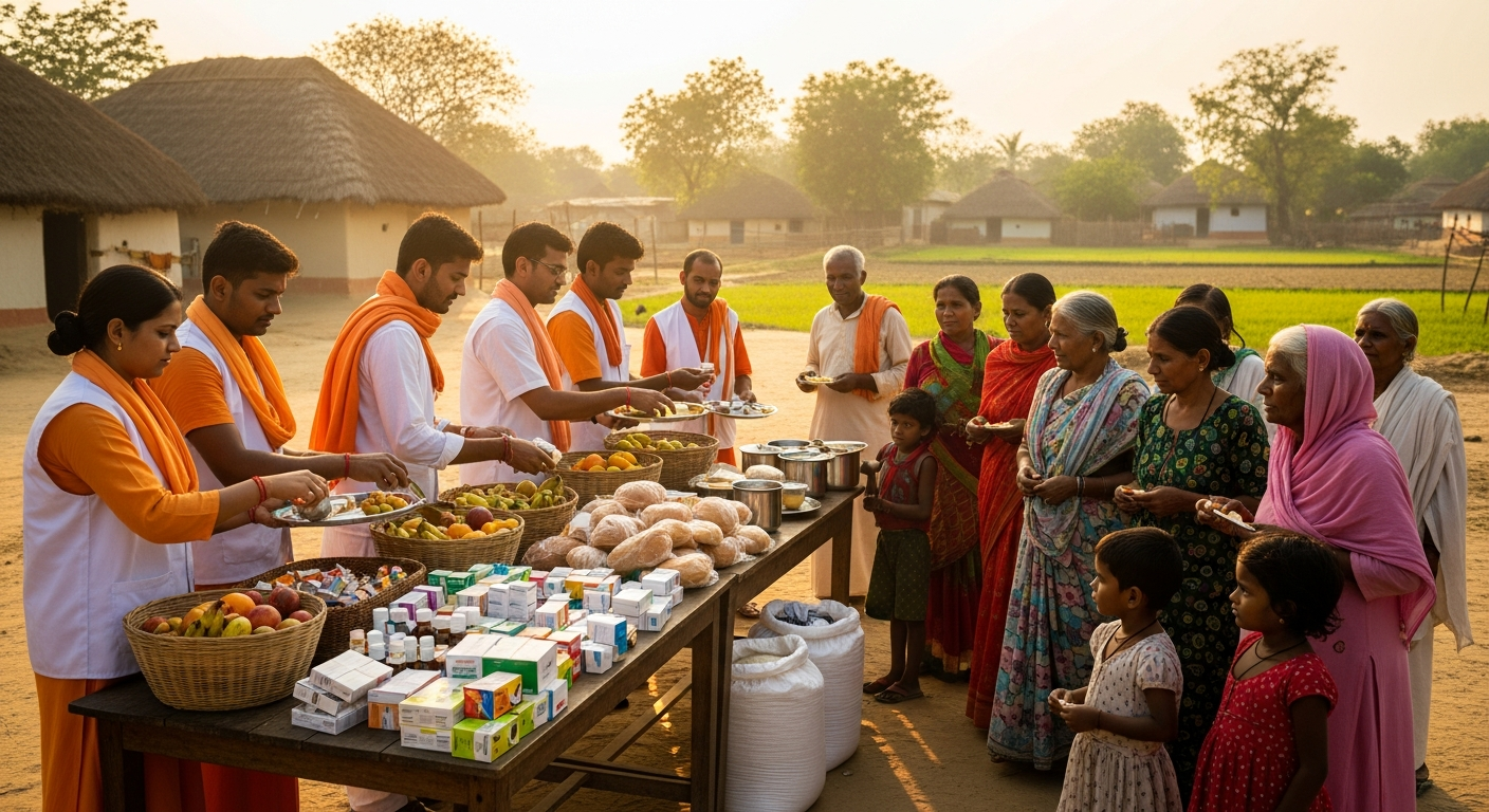 Pranadarshan Charity Work